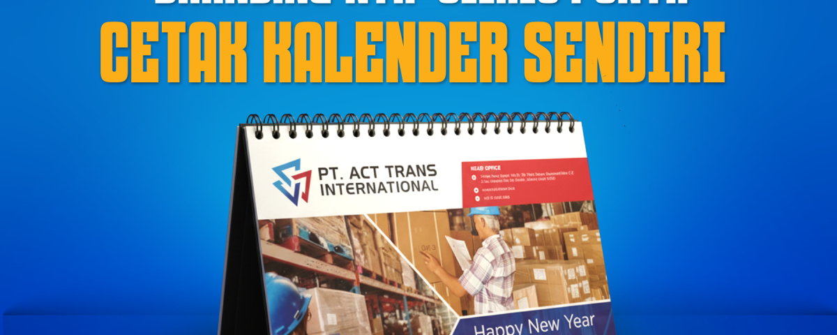 Cetak Kalender Meja Jakarta
