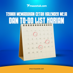 Cetak Kalender Meja Jakarta