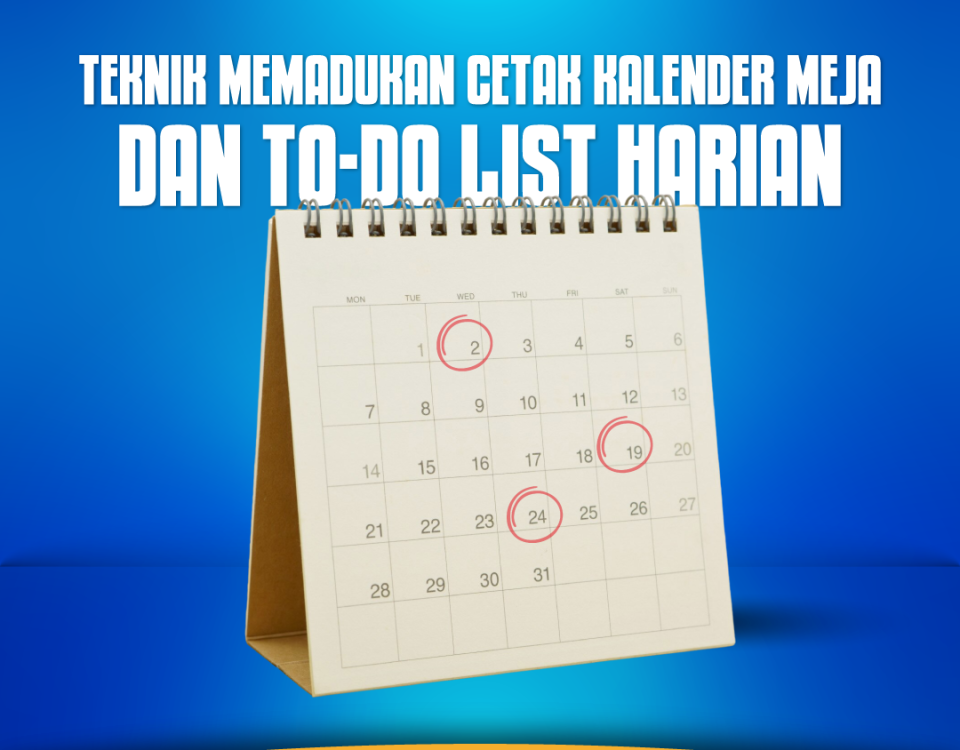 Cetak Kalender Meja Jakarta