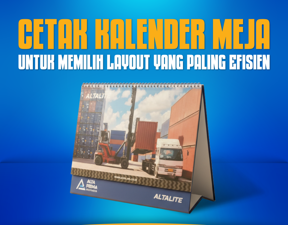 Cetak Kalender Meja Jakarta