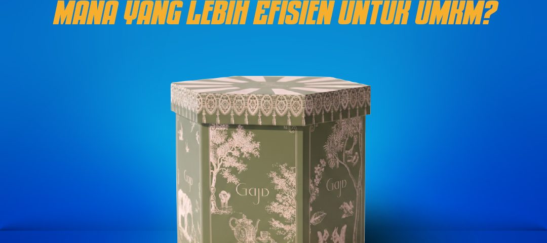 Cetak kemasan offset dan digital