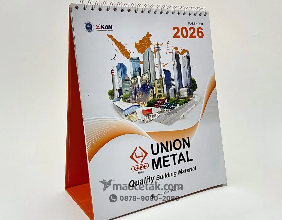 Cetak Kalender Union Metal