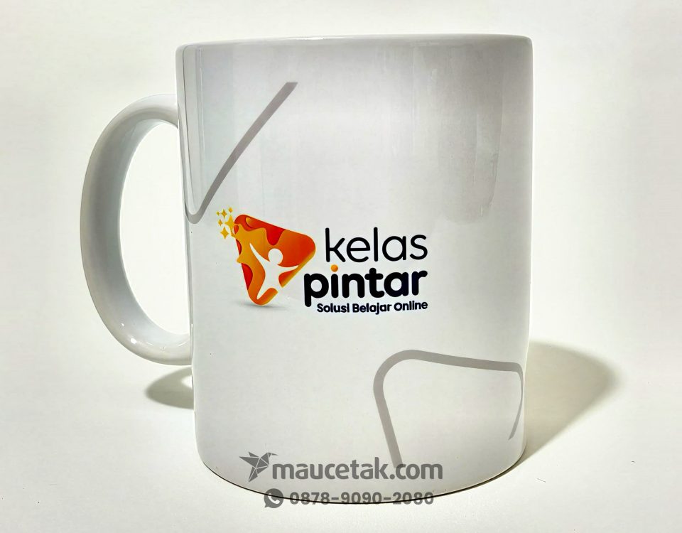 Merchandise Mug Custom Kelas Pintar