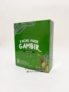 Cetak Packaging Facial Mask Gambir