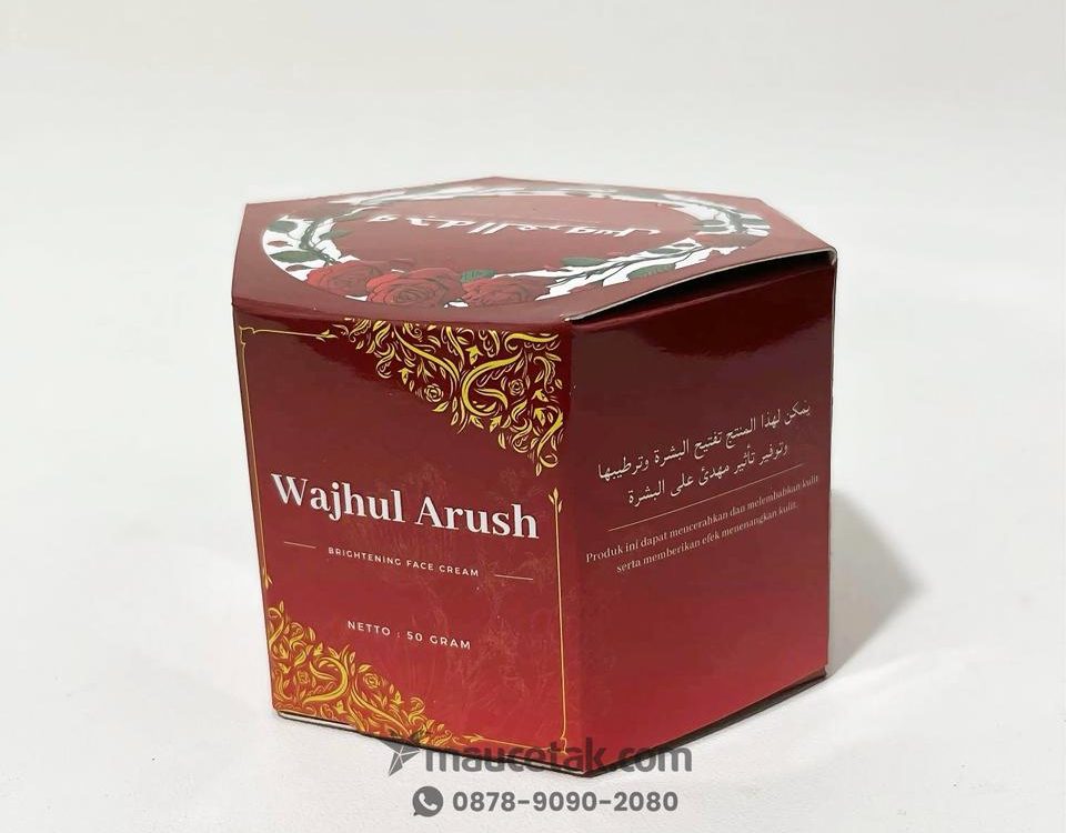 Cetak Packaging Wajhul Arush