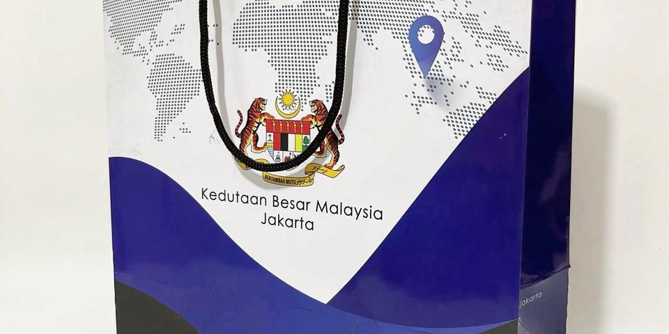 Cetak Paper Bag Kedutaan Besar Malaysia Jakarta