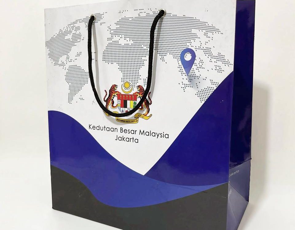Cetak Paper Bag Kedutaan Besar Malaysia Jakarta