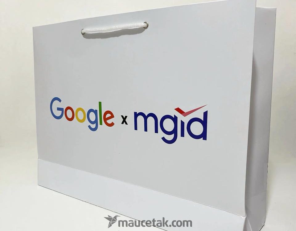 Cetak Paper Bag Google x mgid
