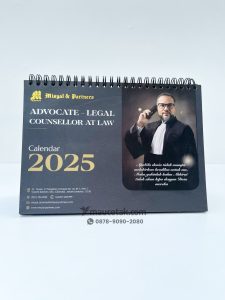Cetak Kalender Meja Custom Misyal & Partners