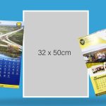 Ukuran Kalender Dinding