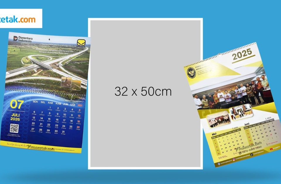 Ukuran Kalender Dinding