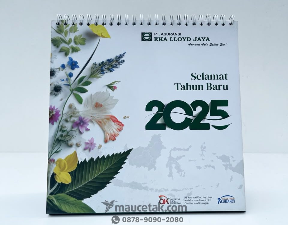 Kalender Meja Custom