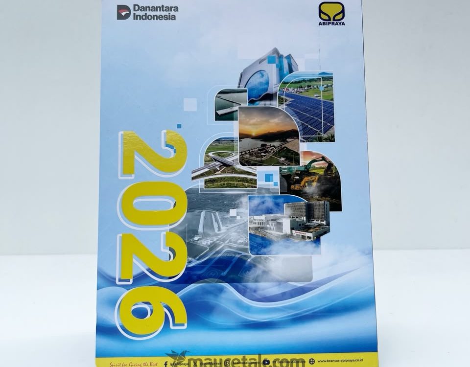 Kalender Meja Custom