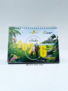 Kalender Meja Custom 
