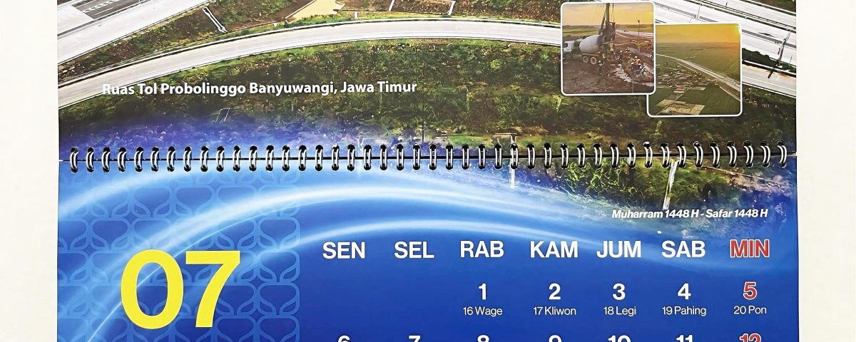 Cetak Kalender Dinding BUMN Custom
