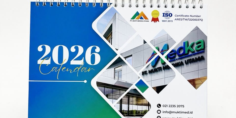 Cetak Kalender Golf custom
