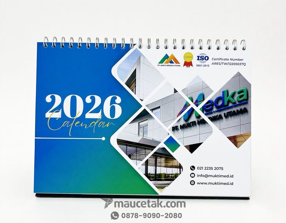 Cetak Kalender Golf custom