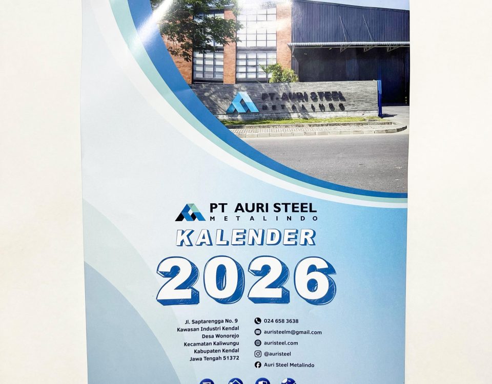 Cetak Kalender Custom PT Auri steel