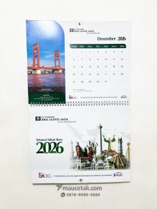 Cetak Kalender Dinding Custom