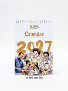 Cetak Kalender meja Elmer