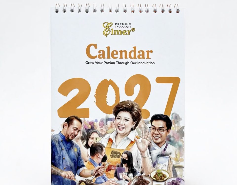 Cetak Kalender meja Elmer
