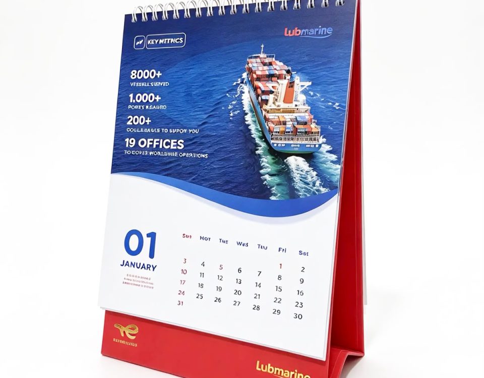 Cetak Kalender meja Lubmarine